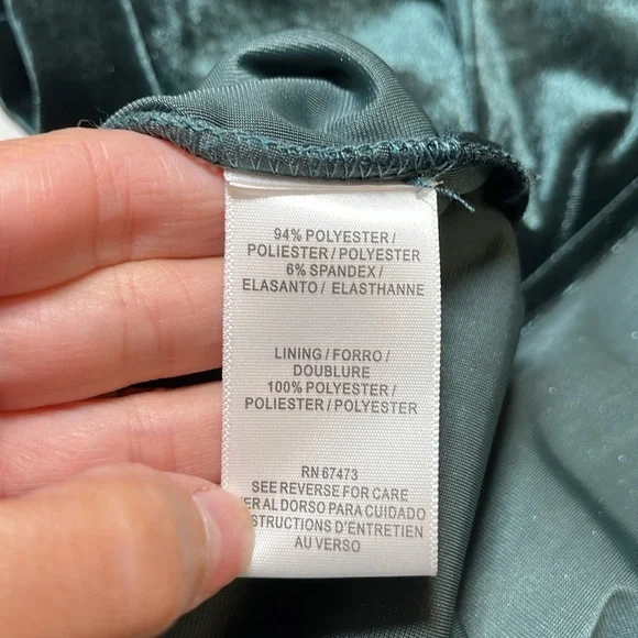 🎉3x HP!🎉 NWT: Taylor, maxi/long Evergreen dress/gown - Picture 9 of 15